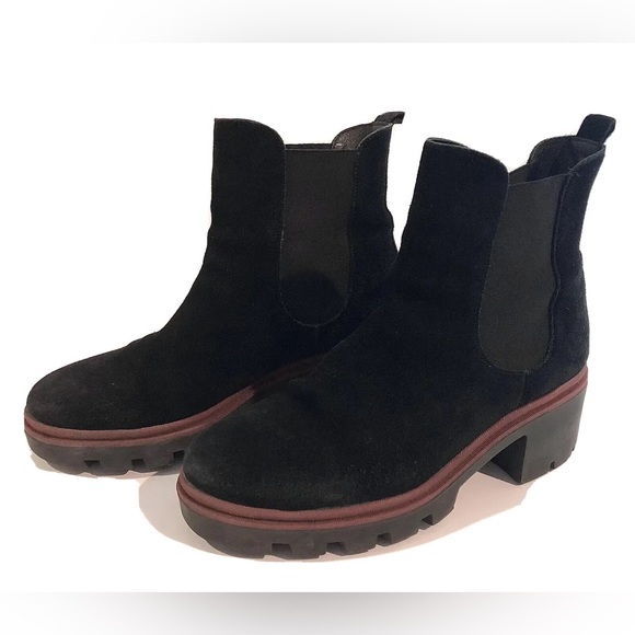 Antonio De Faria Women’s Chelsea Suede Boots Size 9 - Picture 3 of 10